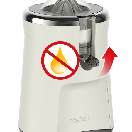 Storcator de citrice Tefal Collection ZP610AE0, 100 W, 1 viteza, capac de protectie, 3 conuri, design retro, crem [20]