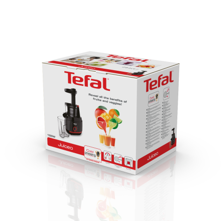 Storcator de fructe si legume Juiceo ZC150838, 150 W, tehnologie presare la rece, auto-curatare, sistem anti-picurare, recipiente suc si pulpa 0 [8]
