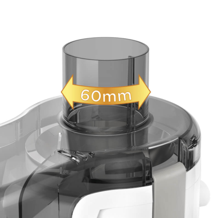 Storcator de fructe si legume Tefal Frutelia+ ZE370138, 350W, 2 viteze, recipient pulpa 0.95L, functie Pulse, alb [6]