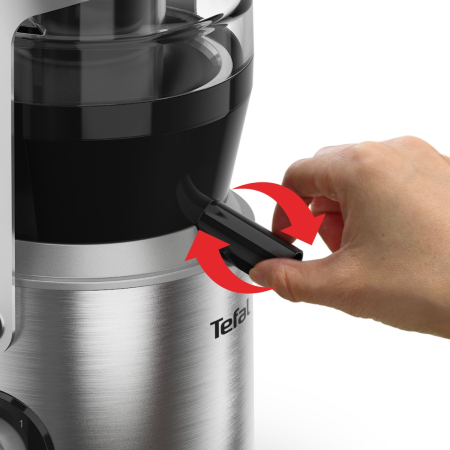 Storcator de fructe si legume Tefal Nutri XXL ZE660D10, 1000 W, 2 trepte de viteza, sistem antipicurare, recipient pentru pulpa 2.2 L , recipient pent [16]