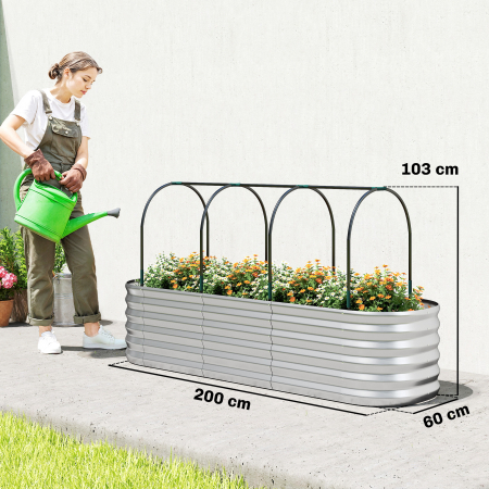  Strat inaltat de Gradina cu Sera si Jardiniera [2]