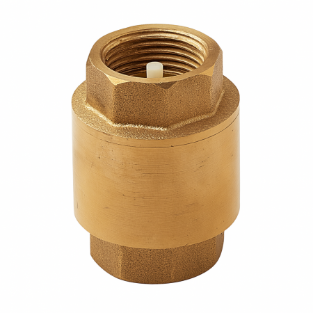 Obiecte si instalatii sanitare - Supapa de sens Remer Rubinetterie Minutery 380112, 1 1/2", filet interior, garnitura NBR, alama