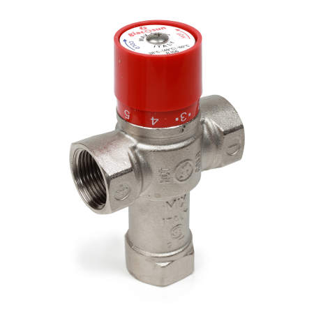 Obiecte si instalatii sanitare - Supapa termostatica reglabila Giacomini R156X004, 3/4” filet interior, pentru apa calda menajera