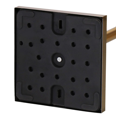 Suport cuier pentru prosoape cu 3 brate, inaltime 86cm, auriu lucios [11]