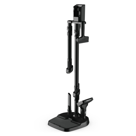 Electrocasnice - Suport de podea pentru andocare si incarcare Rowenta ZR905002 cu orificii pentru accesorii, compatibil cu gama de aspiratoare X-Force Flex 12.60, seri