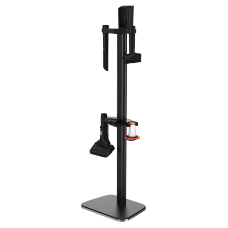 Bucatarie - Suport de podea Rowenta ZR905004 pentru andocare si incarcare, cu orificii pentru accesorii, compatibil cu gama de aspiratoare X-Force Flex 9.60, 13.60, 12.60 Neo, X-Pert 7.60, seriile RH9Axx, RH9Lxx,