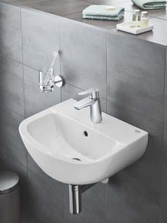 Suport Grohe 40585001, 111 mm, 54 mm, 2 orificii instalare, pe perete, metal, elemente fixare ascunse, Crom [1]