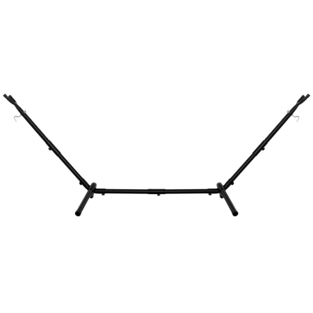 Suport hamac din metal cu husa transport, reglabil pe inaltime si lungime, 270x99x95 cm, negru [14]