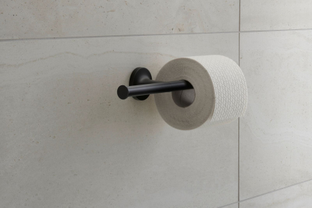 Suport hartie Duravit 0099384600, igienica Starck T, tip instalare pe perete, numar role hartie 2, negru [6]