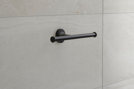 Suport hartie Duravit 0099384600, igienica Starck T, tip instalare pe perete, numar role hartie 2, negru [4]