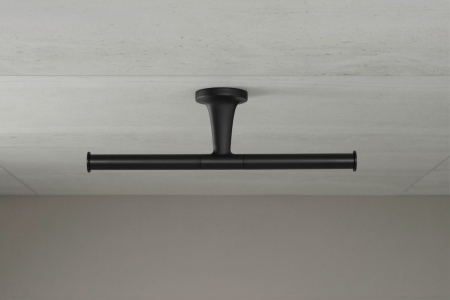 Suport hartie Duravit 0099384600, igienica Starck T, tip instalare pe perete, numar role hartie 2, negru [3]