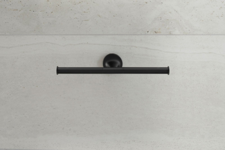 Suport hartie Duravit 0099384600, igienica Starck T, tip instalare pe perete, numar role hartie 2, negru [5]