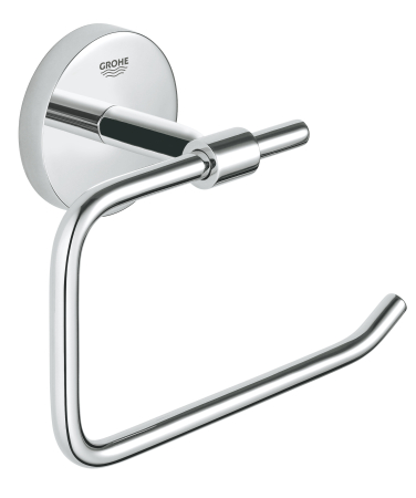 Baie - Suport hartie Grohe 40457001, igienica Bau Cosmopolitan, tip instalare pe perete, numar orificii instalare 2, crom
