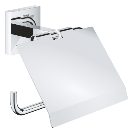 Baie - Suport hartie Grohe 41102000, igienica Start Cube, tip instalare pe perete, numar orificii instalare 2, crom