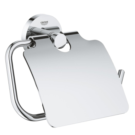 Baie - Suport hartie Grohe 41179000, igienica Start, tip instalare pe perete, numar orificii instalare 2, crom