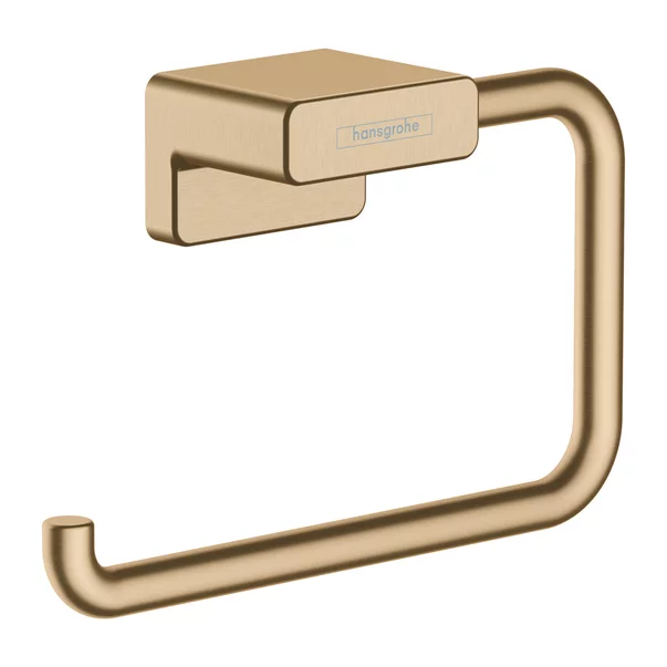 Accesorii WC - Suport hartie igienica Hansgrohe AddStoris bronz periat