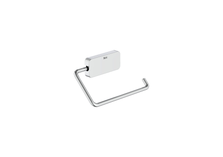 Baie - Suport hartie igienica Roca A817732C00, 131 mm, 55 mm, 1 role hartie, 2 orificii instalare, pivotanta, Crom