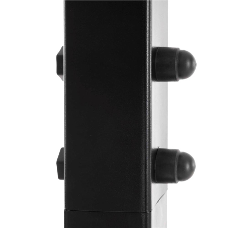 Suport leagan tip cuib sau hamac suspendat, cadru otel, maxim 180 kg, 92x92x205 cm, negru [11]