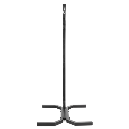 Suport leagan tip cuib sau hamac suspendat, cadru otel, maxim 180 kg, 92x92x205 cm, negru [15]