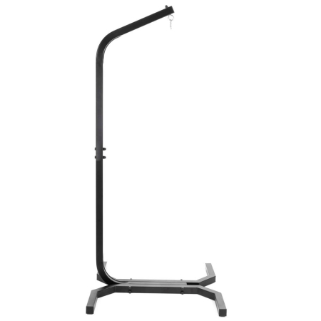 Suport leagan tip cuib sau hamac suspendat, cadru otel, maxim 180 kg, 92x92x205 cm, negru [10]