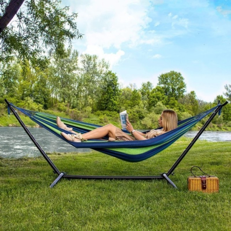 Suport metalic pentru hamac Sersimo, max 150 kg, cu geanta [1]