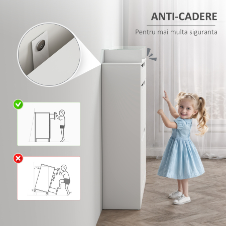  Suport Pantofi Modern - 16 Perechi, 2 Sertare & Raft Sticla [5]