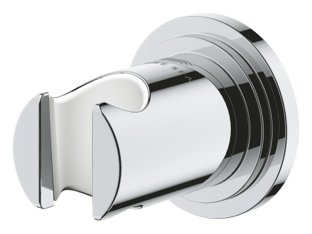 Suport para dus Grohe 26894000, 68 mm, 55 mm, universal, pe perete, metal, suport para dus incorporat, Crom [3]