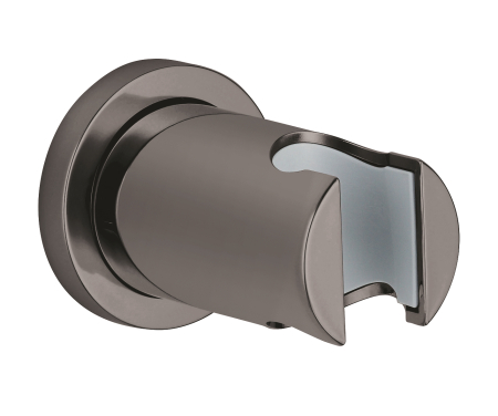 Accesorii dus - Suport para dus Grohe 27074A00, Rainshower, 1/2'', universal, filet tata, suport, lucios, grafit