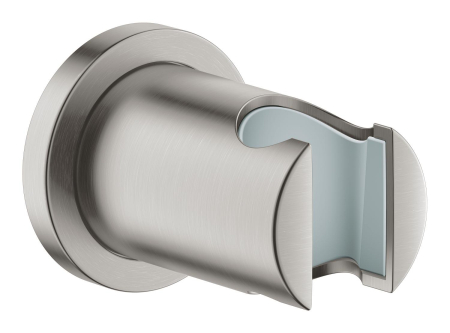 Accesorii dus - Suport para dus Grohe 27074DC0, Rainshower, aparent, universal, mat, otel satinat
