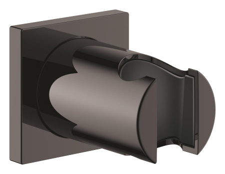 Accesorii dus - Suport para dus Grohe 27075A00, Rainshower, pe perete, universal, lucios, grafit