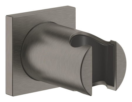 Accesorii dus - Suport para dus Grohe 27075AL0, Rainshower, pe perete, universal, mat, grafit