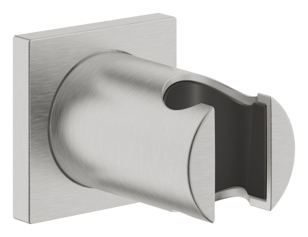 Accesorii dus - Suport para dus Grohe 27075DC0, Rainshower, pe perete, universal, mat, otel satinat