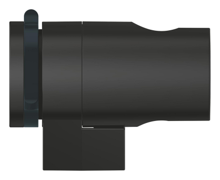 Suport para dus Grohe 275952431, 84 mm, 67 mm, universal, suport dus reglabil, pe perete, abs, Negru [2]