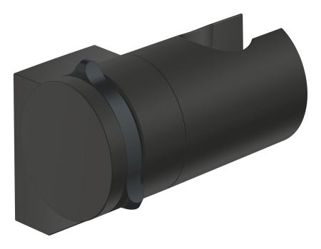 Accesorii baie - Suport para dus Grohe 275952431, 84 mm, 67 mm, universal, suport dus reglabil, pe perete, abs, Negru