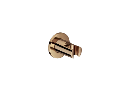 Accesorii baie - Suport para dus Roca A5B1350RG0, 58 mm, 60 mm, universal, pe perete, metal, abs, suport para dus incorporat, Cupru