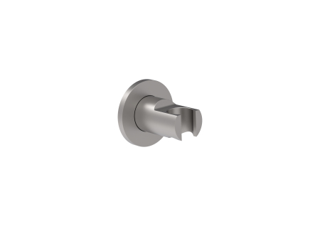 Baie - Suport para dus Roca A5B1350SM0, Wall Round, montaj pe perete, suport para dus incorporat, otel satinat