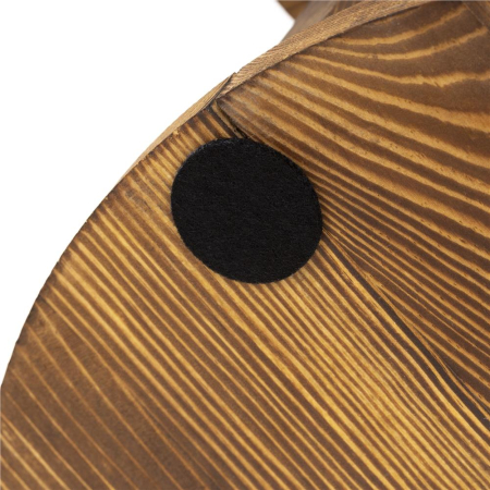 Suport plante 6 niveluri din lemn si MDF, protectii antiderapante, max 25 kg, 48x48x87 cm, maro [10]