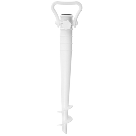Suport pentru umbrela de plaja, reglabil pentru fixare in nisip, 42 cm, polipropilena, culori asortate [2]