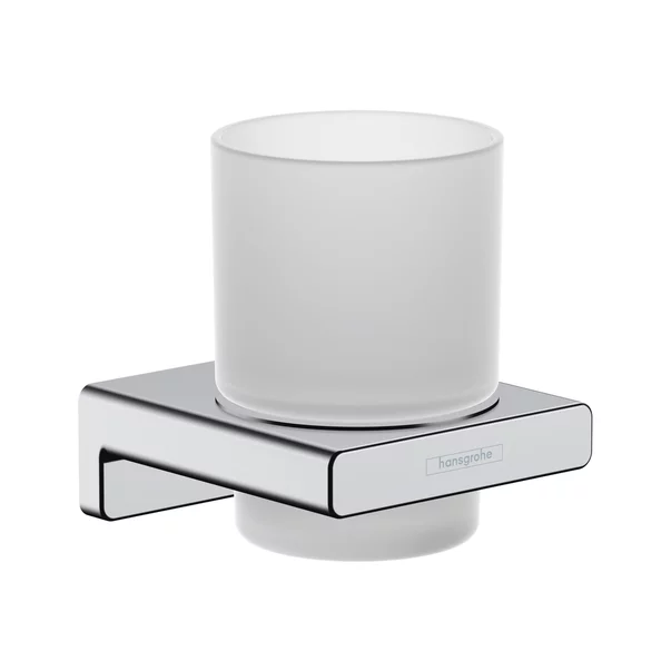 Suporturi si accesorii de baie - Suport periute de dinti Hansgrohe AddStoris crom lucios