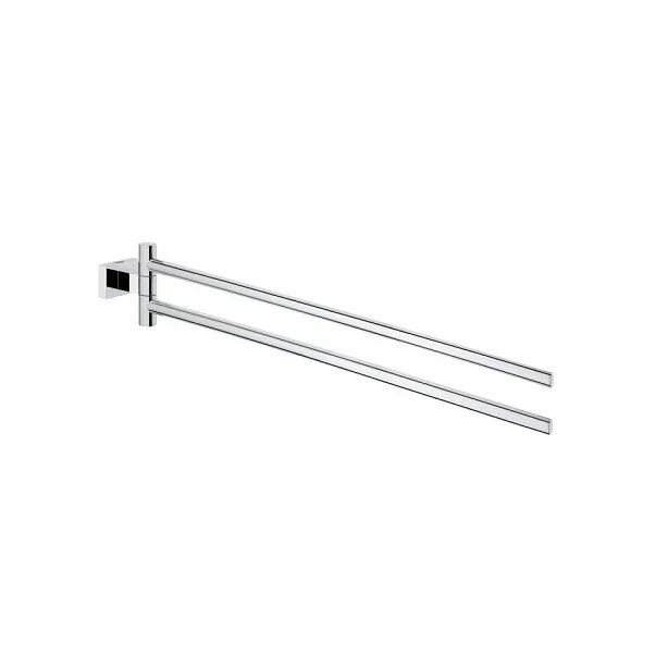 Accesorii baie - Suport prosop doua brate Grohe Essentials Cube 439 mm