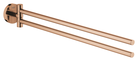 Accesorii baie - Suport prosop Grohe 40371DA1, Essentials, pe perete, 449 mm, metal, lucios, cupru