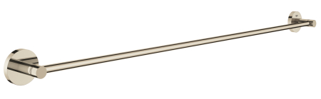 Accesorii baie - Suport prosop Grohe 40386BE1, Essentials, pe perete, 800 mm, metal, lucios, nichel