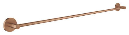 Accesorii baie - Suport prosop Grohe 40386DL1, Essentials, pe perete, 800 mm, metal, mat, cupru