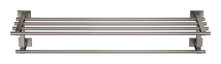 Suport prosop Grohe 40512AL1, Essentials Cube, 600 mm, 4 brate, metal, mat, grafit [1]