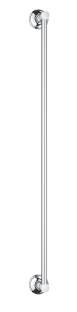 Suport prosop Grohe 40653001, 626 mm, 86 mm, 2 orificii instalare, 1 rafturi, pe perete, metal, Crom [1]