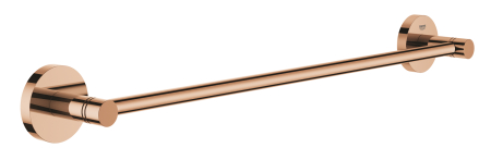 Accesorii baie - Suport prosop Grohe 40688DA1, 504 mm, 60 mm, 2 orificii instalare, 1 rafturi, pe perete, metal, Cupru