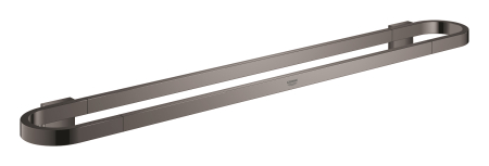 Accesorii baie - Suport prosop Grohe 41056A00, Selectio, 600 mm, pe perete, metal, lucios, grafit