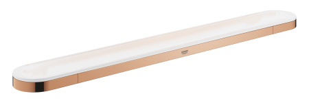 Suport prosop Grohe 41056DA0, Selection, 600 mm, pe perete, metal, lucios, cupru [2]