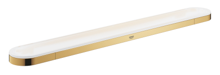 Suport prosop Grohe 41056GL0, Selection, 600 mm, pe perete, metal, lucios, auriu [3]