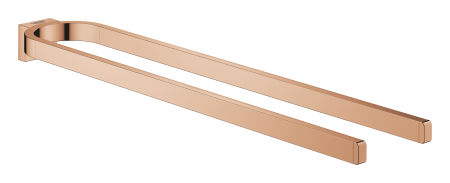 Accesorii baie - Suport prosop Grohe 41059DA0, Selection, pe perete, 360 mm, metal, lucios, cupru